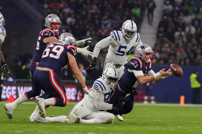 Los New England Patriots comparten la misma situación que los Indianapolis Colts